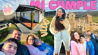 🎂 Mi CUMPLE en una cabaña AISLADOS en la naturaleza🏡🌿... ¡y tan a gusto!❤️