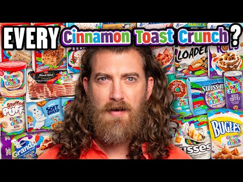 We Tried Every NEW Cinnamon Toast Crunch Snack