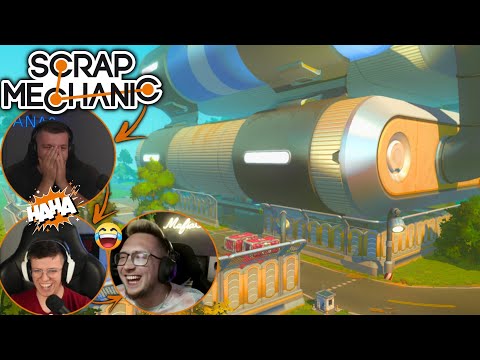 Poddanie Czerwonego & Najazd na Magazyny😂🧑‍🌾 BAGIETKOWÓZ?🚗🤣🤣 ☆SCRAP MECHANIC [SURVIVAL] MP#53🔥 MST