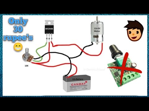 How To Make a DC Motor Speed Controller/Voltage Regulator