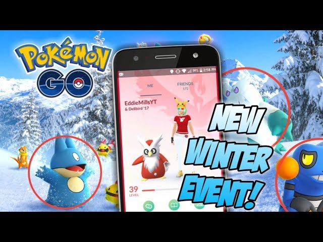 Pokemon GO's *NEW* Winter Event!! New Mons Galore!