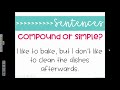 Exploring Simple and Compound Sentences