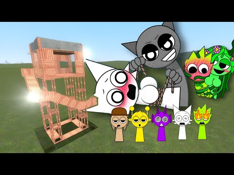 Incredibox Sprunki Want Me To Help Them Vs Towers In Garry's Mod
