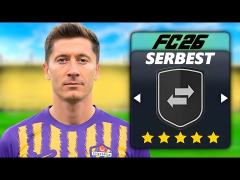 SADECE SERBEST TRANSFERLERLE REBUILD! FC 26 KARİYER MODU