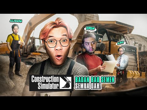 SELESAI JUGA RUMAH PERTAMA TIM KACIW - Construction Simulator Indonesia Part 2