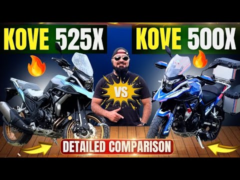 New KOVE 525X VS  KOVE 500X | DETAILED COMPARISON REVIEW