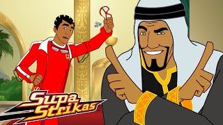 Can They Beat a Rigged Game 100 Floors in the Sky? | Supa Strikas | Cartoons For Kids