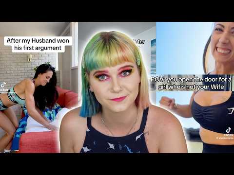 problematic husband and wife tiktok content