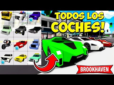 TODOS LOS VEHÍCULOS de BROOKHAVEN en UN VÍDEO! 🚗🏡 - Roblox YoSoyLoki
