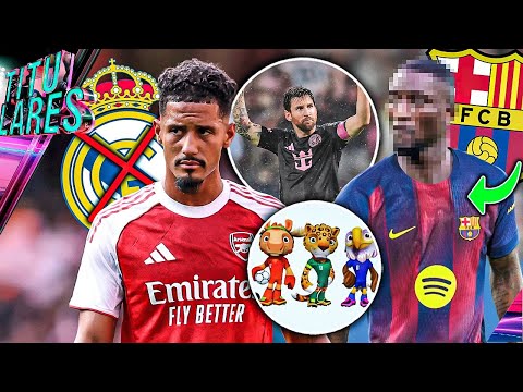 Saliba renueva ¿ADIÓS Madrid? | El REEMPLAZO para Lewy | Messi IMPARABLE | Las mascotas del Mundial