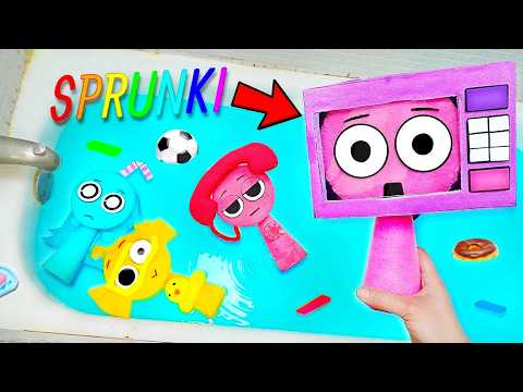 SPRUNKI - Lily, Tele, Aqua &  Bailey (Bath Party) INCREDIBOX SPRUNKI