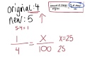 Exploring Percent Change Concepts