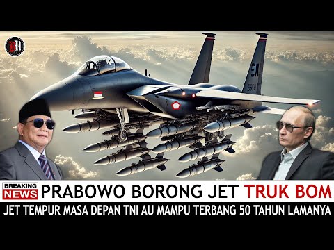 PANTAS SAJA DIBORONG PRABOWO !! TERNYATA JET TEMPUR TERBARU TNI AU BISA BAWA 13 TON BOM