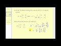 Inverse Matrices and Determinants