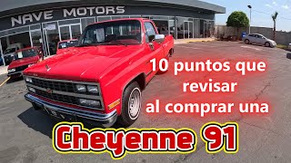 ¡No compres una Cheyenne 91 sin ver estos 10 puntos!