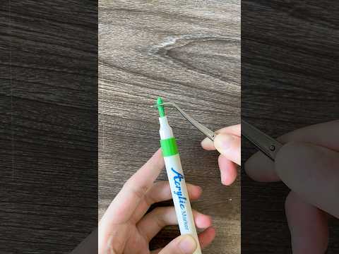 TÁCH ĐÔI ACRYLIC MARKER XEM BÊN TRONG SẼ CÓ GÌ 🫣