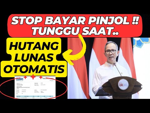 STOP BAYAR HUTANG PINJOL, TUNGGU SAAT HUTANG LUNAS OTOMATIS
