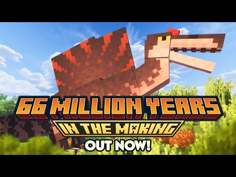 My Minecraft Dinosaurs Mod Pack Is Officially OUT NOW! ONE CLICK INSTALL!