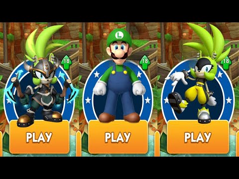 Surge vs Valhalla Surge vs Luigi Super Mario Adventure Run vs All Bosses Zazz Eggman - Sonic Dash