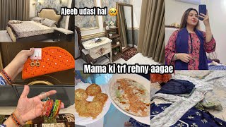 Udas thi Mama ki trf Rehnay aagae 😞 kuch b krny ka dil nahi kr rha th 