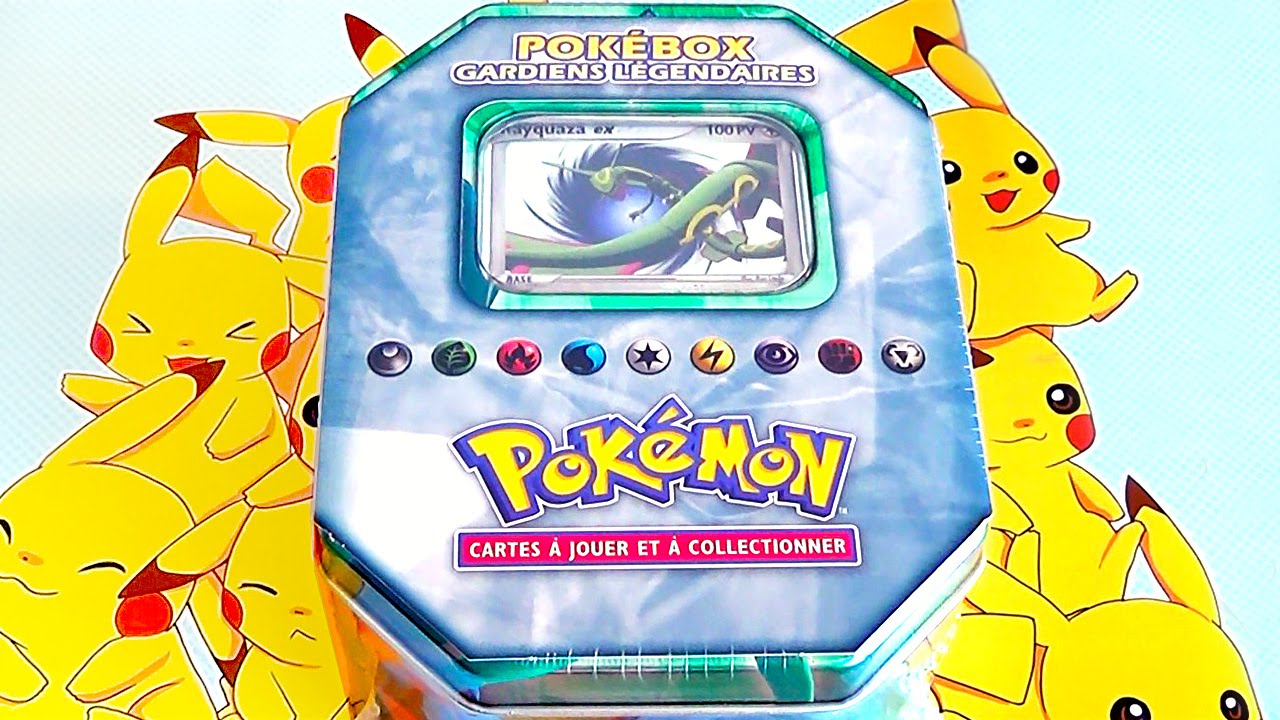 Réception Spéciale #2 : Pokébox EX GARDIENS LÉGENDAIRES Rayquaza - LES PLUS RARES DE FRANCE !