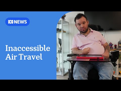 YouTube video thumbnail: People With Disability Facing Inaccessible Air Travel as Reforms Drag on