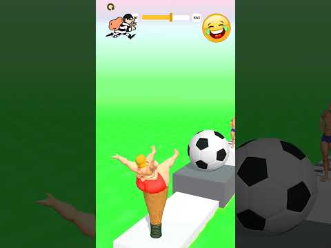 Squeezy Girl Fun 🏀 Creshed #fun #mobilegame #amogus #shortsfeed #crush #shorts