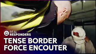 Furious Migrant Refuses to Leave Truck | Real Responders