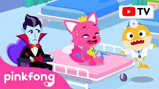 Visit Doctor Baby Shark | Halloween Monsters at the Hospital Compilation | Pinkfong Official