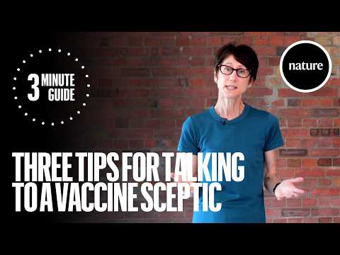 Three tips for talking to a vaccine sceptic