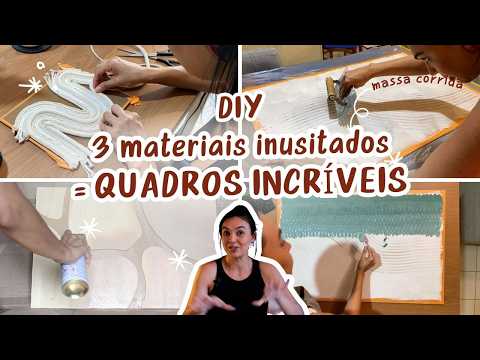 DIY: Como Fazer Quadros em Casa com CARA DE LOJA