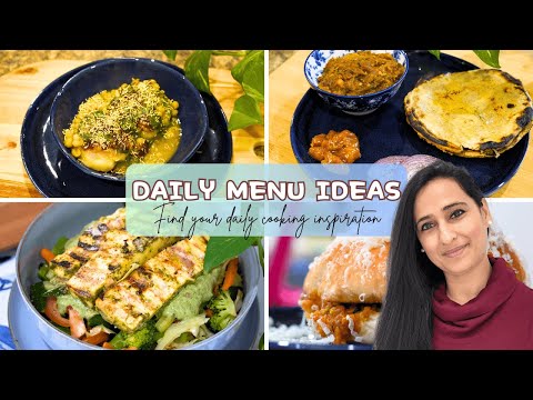 Indian Weekly Meal Planning | Full Recipes from last Meal Plan and Prep Video! Vegetarian Meal Ideas