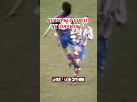 Se odiaban a muerte 😱 #futbol #atleticomadrid #barça