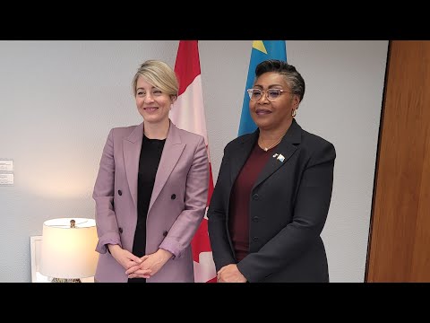 🔴LE CANADA FAVORABLE  POUR AIDER LA RDC  A RESTAURER LA PAIX A L'EST DE LA RDC.