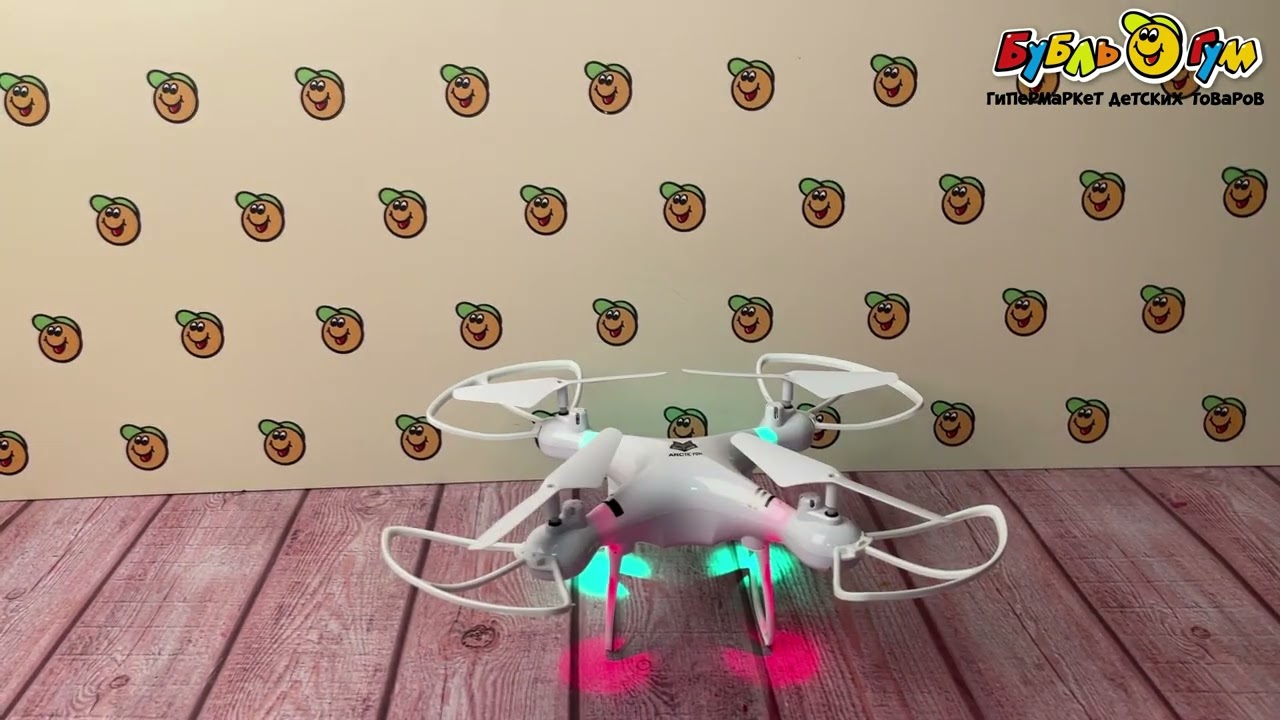 Квадрокоптер Lanson Toys Arctic Fox р/у 2,4ггц акб - видео Квадрокоптер Lanson Toys Arctic Fox р/у 2,4ггц акб - видео