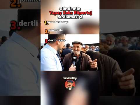senin sıralaman nasıl olurdu? #gündem #yapayzeka #komik #sokakröportajları #türkiye