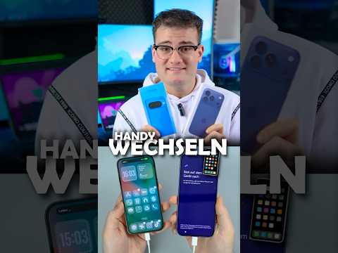 📲 Daten auf NEUES Handy übertragen: Mit welchen Marken klappt das am Besten? | DasIstJay | #Shorts
