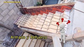 Armado y Refuerzo del Acero para una Escalera Monolítica | Ep 1 | CONSTRUCCIONES IDEALES