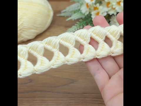 #crochet #crochetmethod #knitting #crochettechnique #crochetpatterns