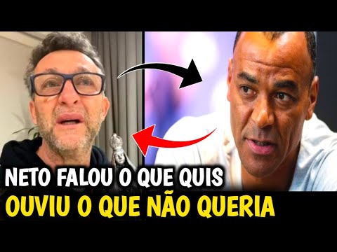 🚨Treta entre Neto x Cafu?|Neto pirou falou de Cafú em programa e Cafu Rebate|VEJA
