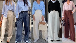 LA ELEGANCIA que dan a los LOOKS los PANTALONES en TONOS NEUTROS