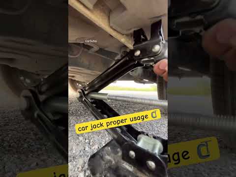 car jack proper usage #shorts #carcare #carmaintenance #cartips #tipsandtricks