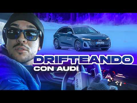 DRIFTS (Y CHOQUES) EN EL HIELO con el Audi S5 Avant | JUCA