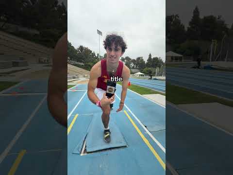 I'm beating D1 athletes as an amputee