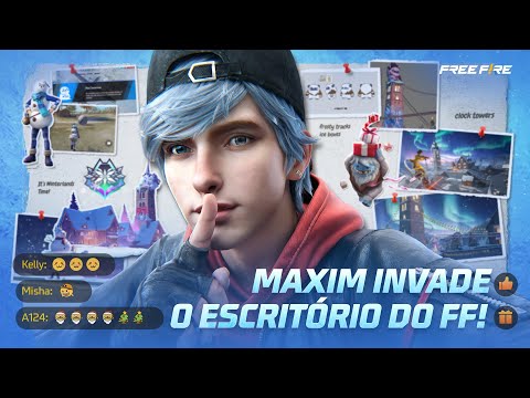 MAXIN INVADIU O ESCRITÓRIO DO FRIFAS! | Garena Free Fire