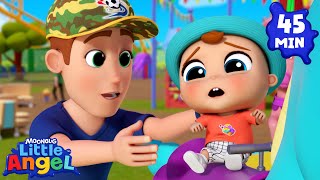I feel poorly! | Little Angel and Cocomelon Nursery Rhymes