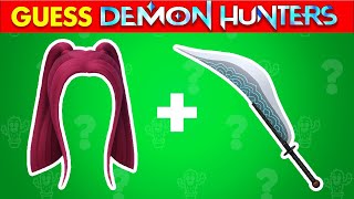 Guess Kpop Demon Hunters by EMOJI | Huntrix, Golden, Jinu, Rumi, Joey