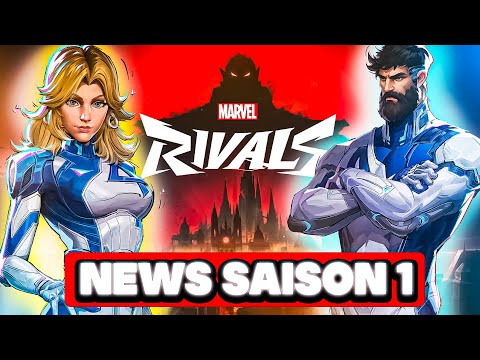 JE TEST LA SAISON 1 DE MARVEL RIVALS EN AVANT PREMIERE 4 FANTATISQUES / SKINS / BATTLE PASS !