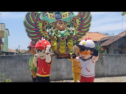 BADUT LUCU BADUT BOBOIBOY JOGET DJ REMIX ASYIK BANGET BARENG BADUT GOPAL DAN BADUT UPIN