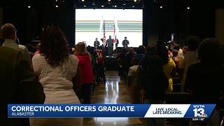 YouTube video thumbnail: Alabama Department of Corrections Graduates 89 new Officers in Alabaster